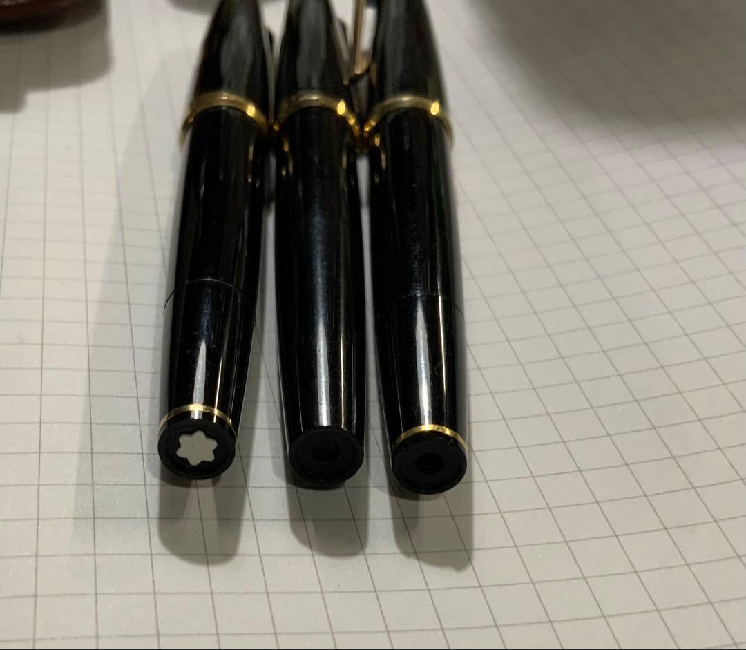 モンブラン　 ペン先　18K 3本セット　(型番121)