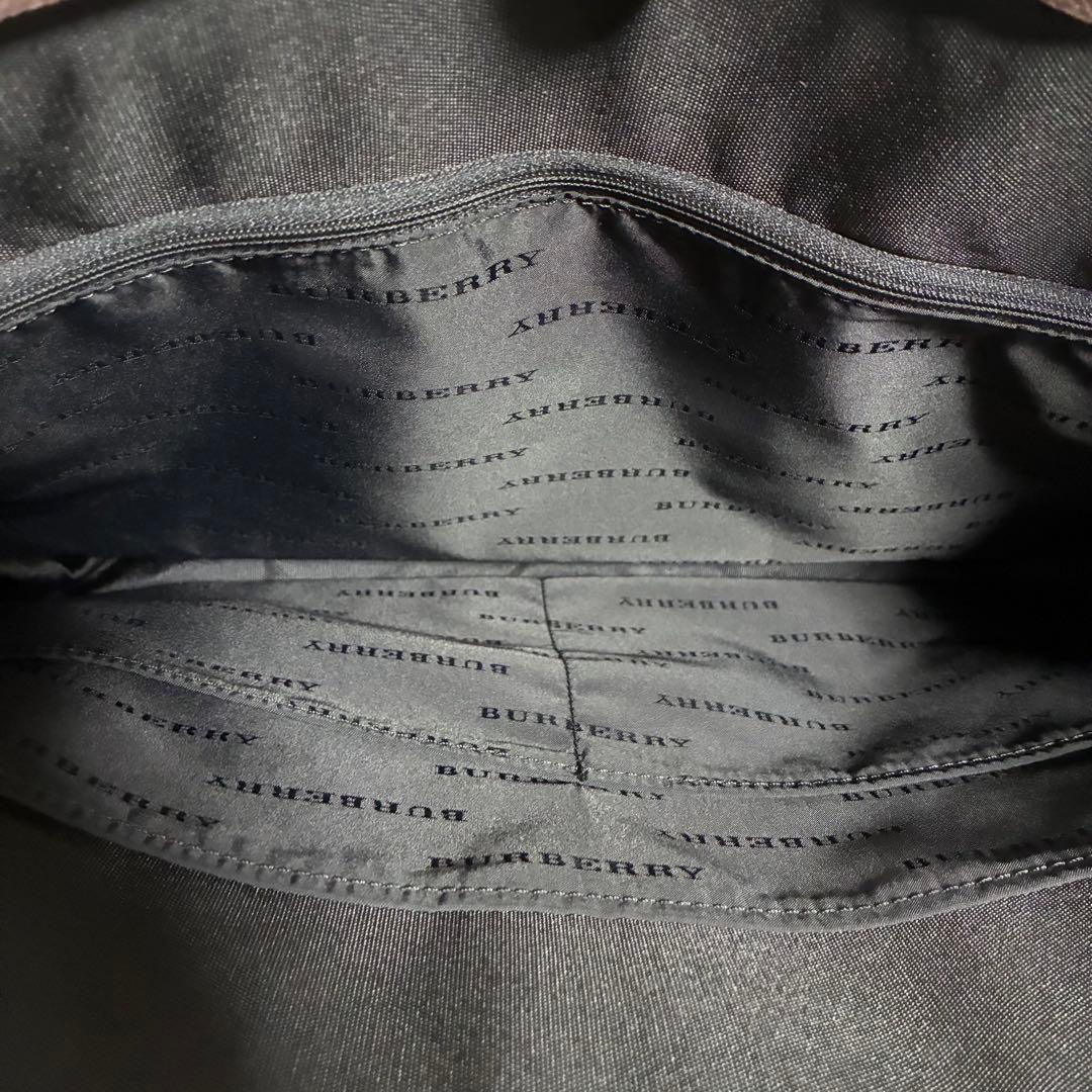 バーバリー　ビジネスバッグ　トートバッグ　ノバチェック　ロゴプレート　A4