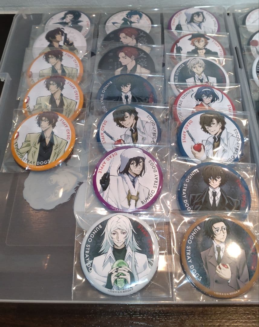 【文豪ストレイドッグス　映画　入場特典　缶バッジ コンプセット＋α】