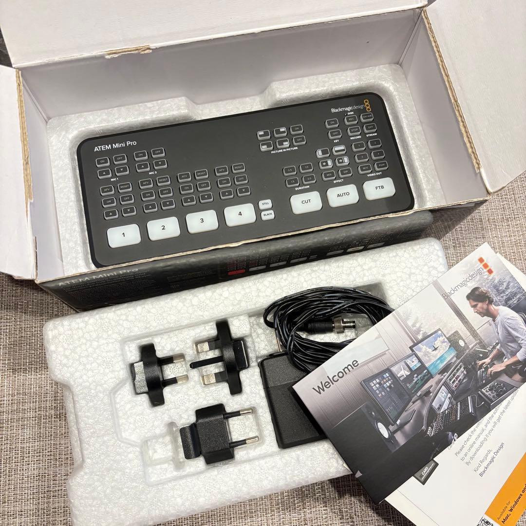 ATEM Mini Pro ビデオスイッチャー BlackmagicDesign