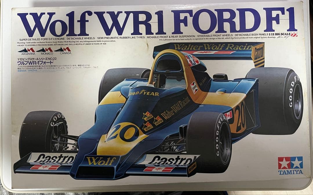 再再値下げ！タミヤ Wolf Ford F1 1/12スケール プラモデル