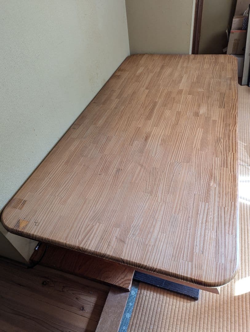 木製ダイニングテーブル天板のみ（傷あり）
