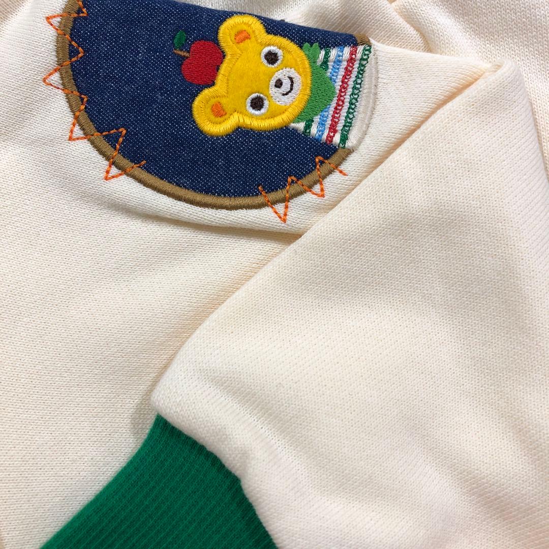 新品☆トレーナー 100cm☆ ミキハウス 日本製　定価22000円☆プッチー君