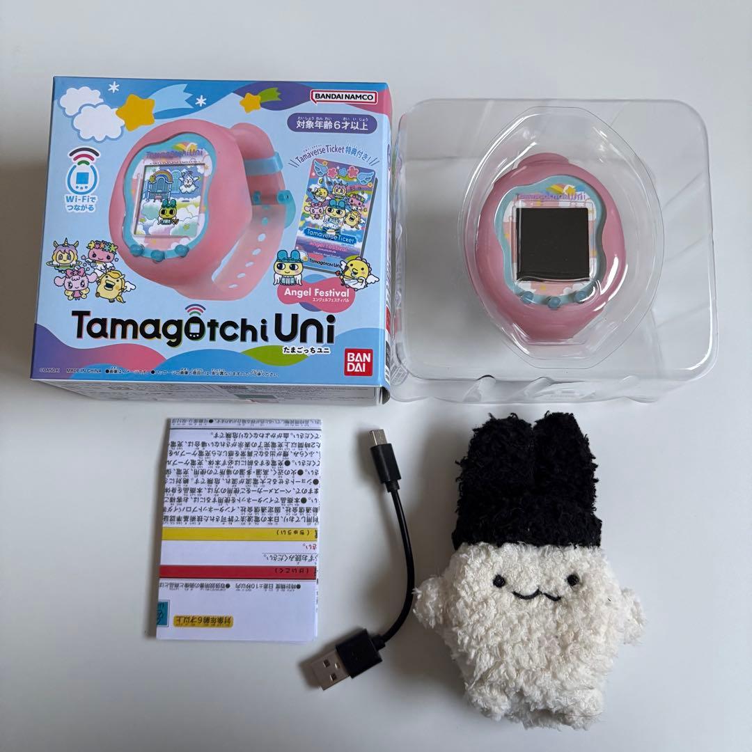 《美品》たまごっちユニ　エンジェルフェスティバル　ダウンロード多数　ぽこピー有り