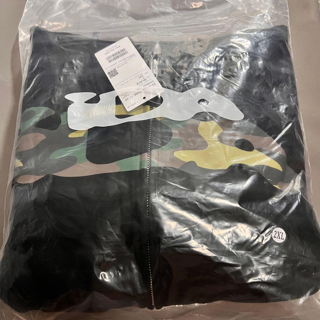 IDA SPLY future active ジップパーカー BK XXL