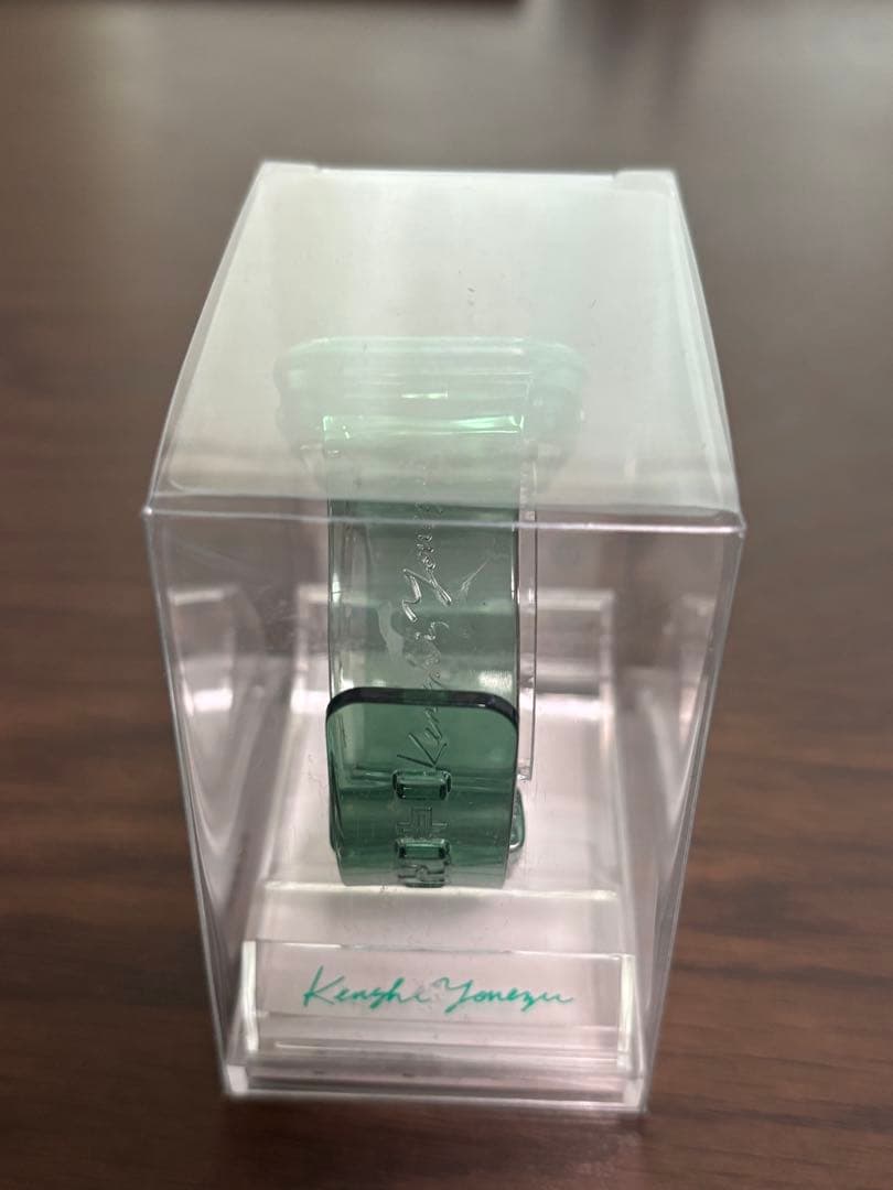 グリーン デジタルウォッチ 透明ケース入り 米津玄師　空想リーシューウォッチ