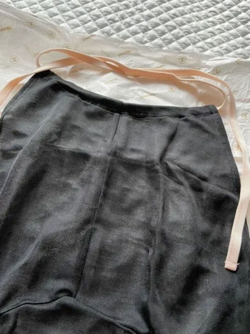 シャネル※ココマークCCロゴ　シースルーホルターネックキャミソール　サイズ36