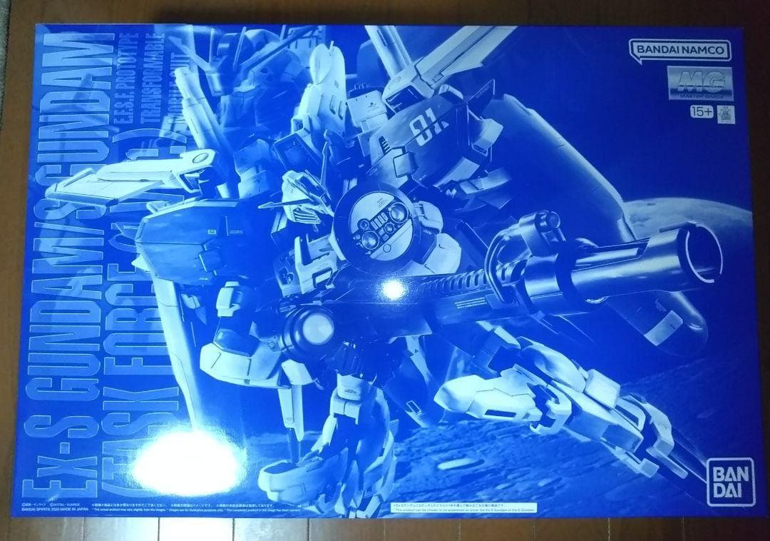 MG Ex-Sガンダム/Sガンダム (タスクフォースα Ver.) プレバン