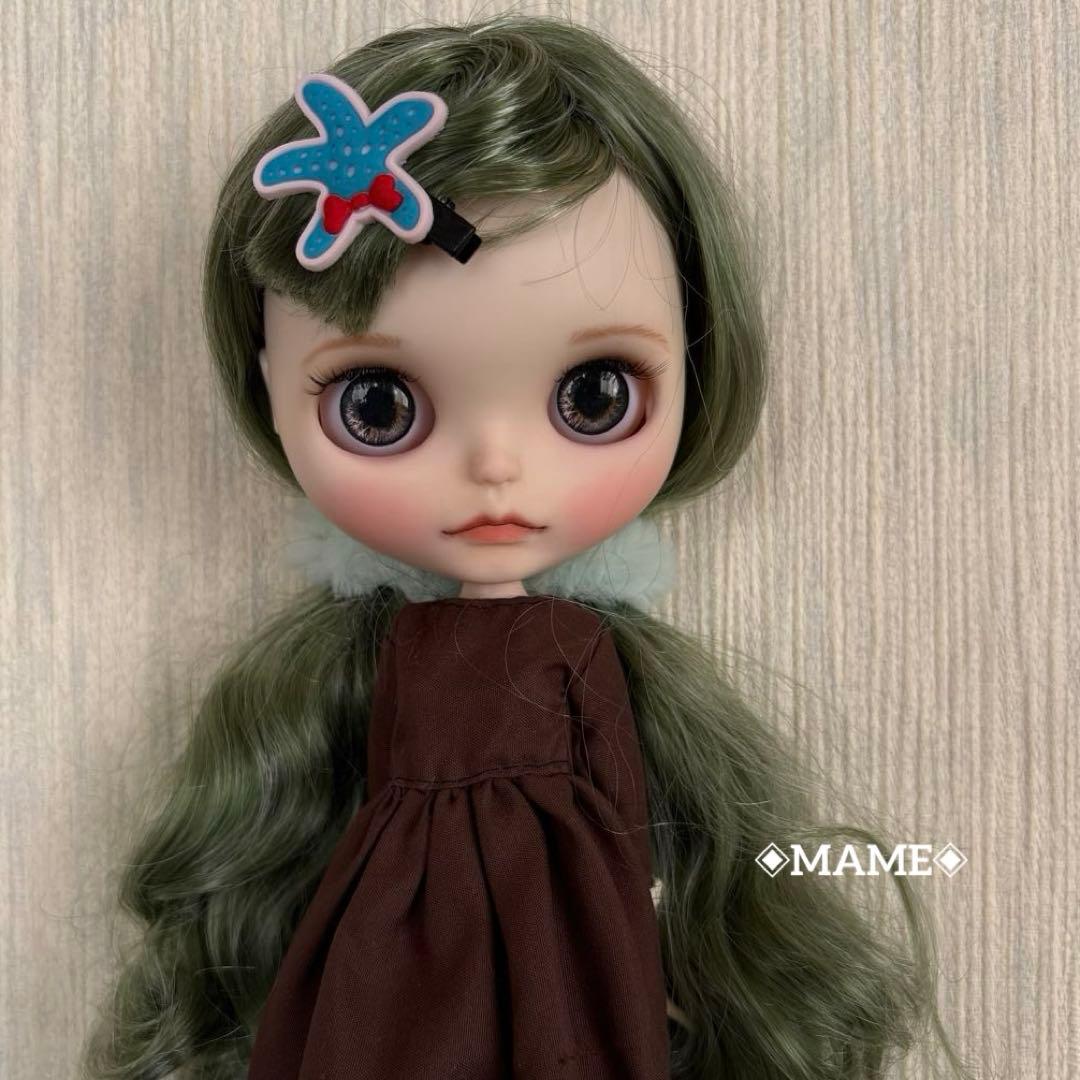 アイシードールカスタム ♡白肌・グリーンミックス♡