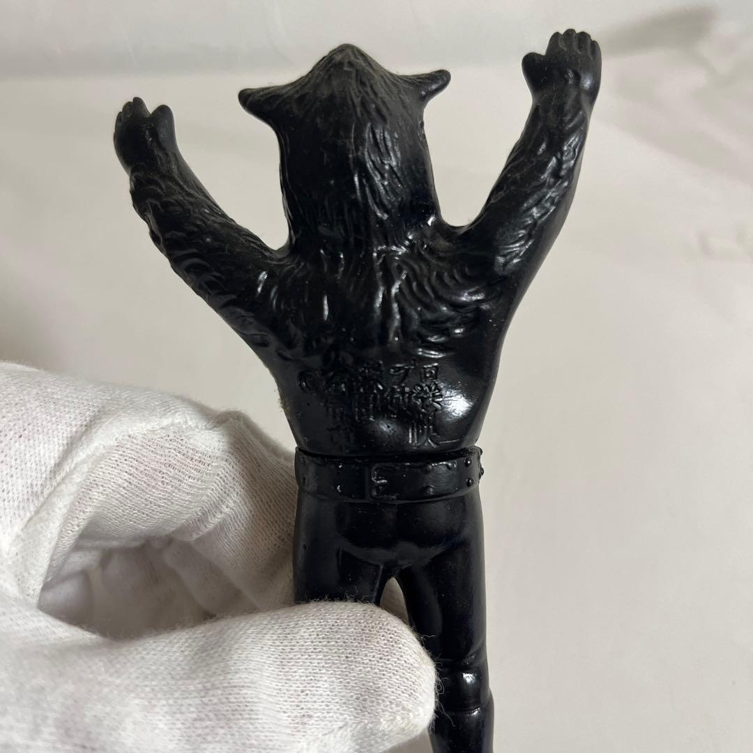 ⚠️当時物・激レア　仮面ライダー　ショッカー怪人　オオカミ男　狼男　ミニソフビ