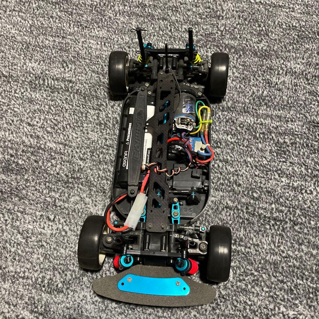 ホビーラジコン シャーシ カーボンバー付き