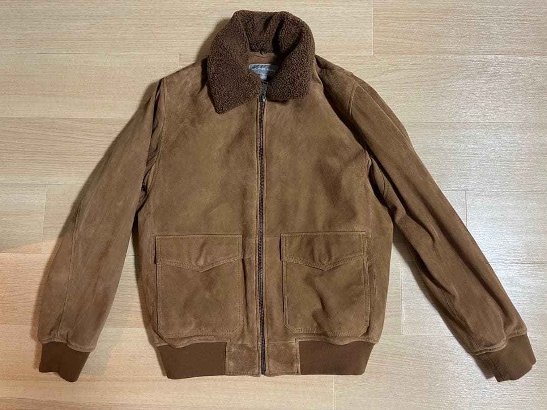 D*!様 MICHAEL KORS レザージャケット　ヤギ革