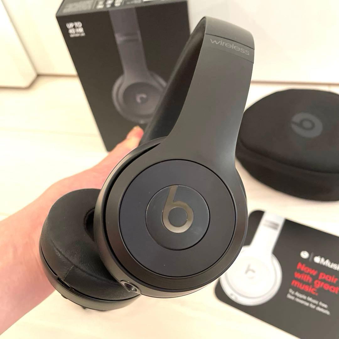 Beats Solo3 Wireless ワイヤレスヘッドホン ブラック