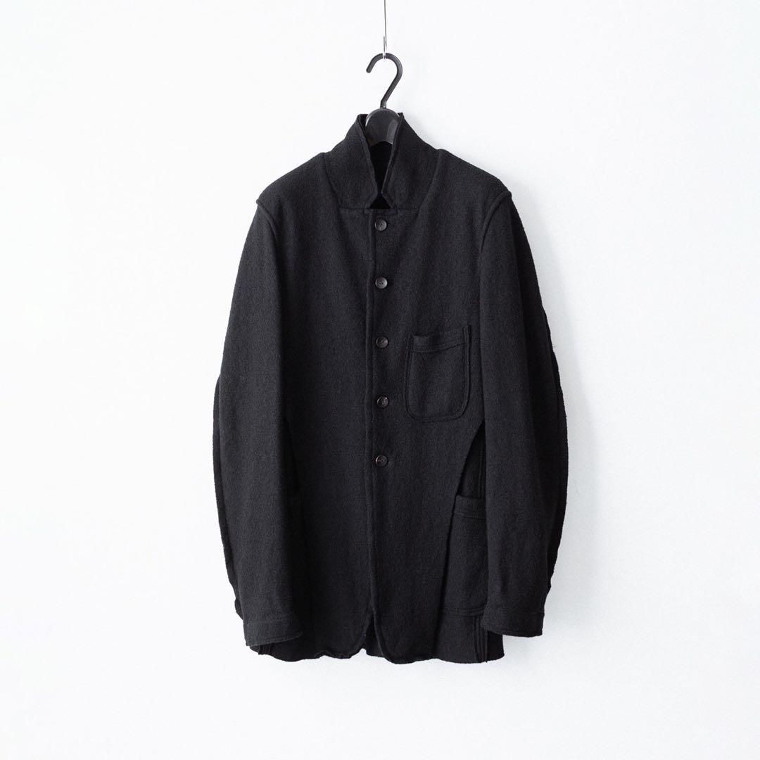 The Viridi-anne 圧縮ウールジャケット　ブラック サイズ2