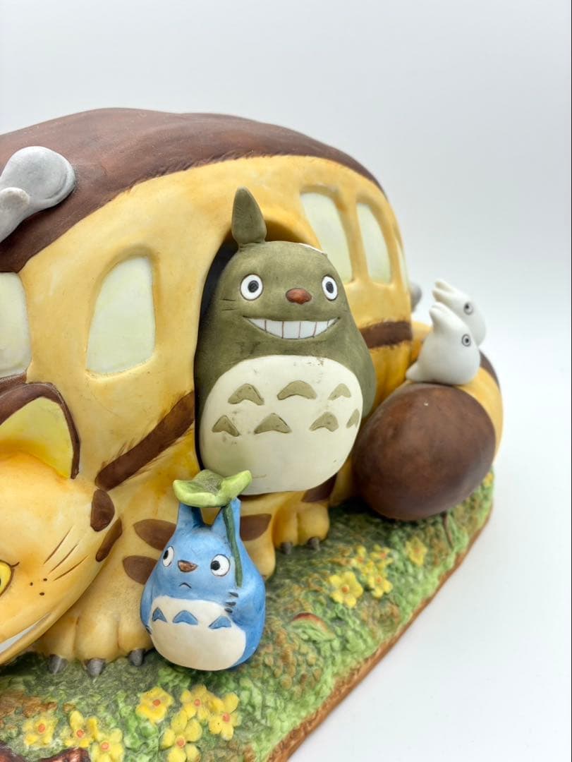 【希少】セキグチ 二馬力 となりのトトロ ネコバス（全員集合）オルゴール