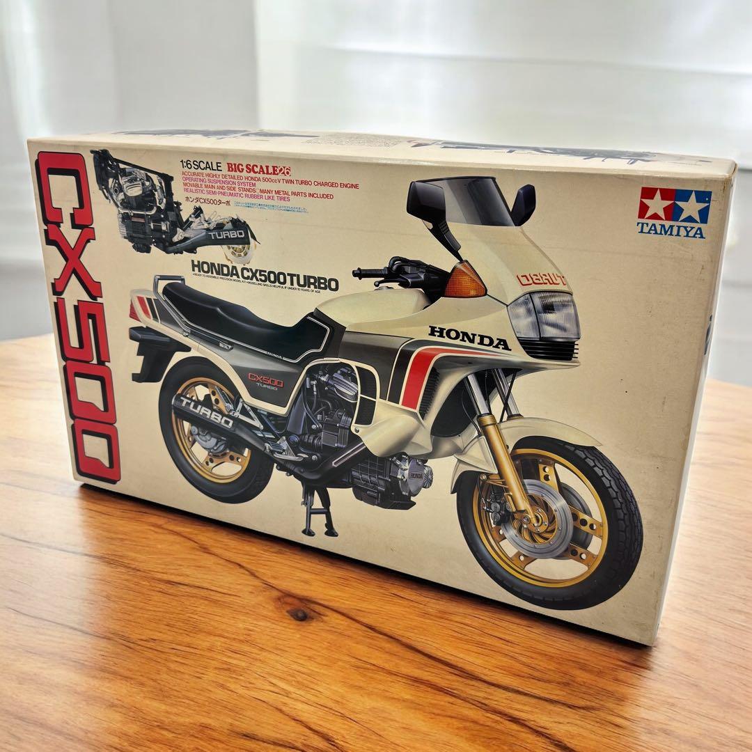 TAMIYA タミヤ HONDA CX500TUBO 1/6 プラモデル 未組立