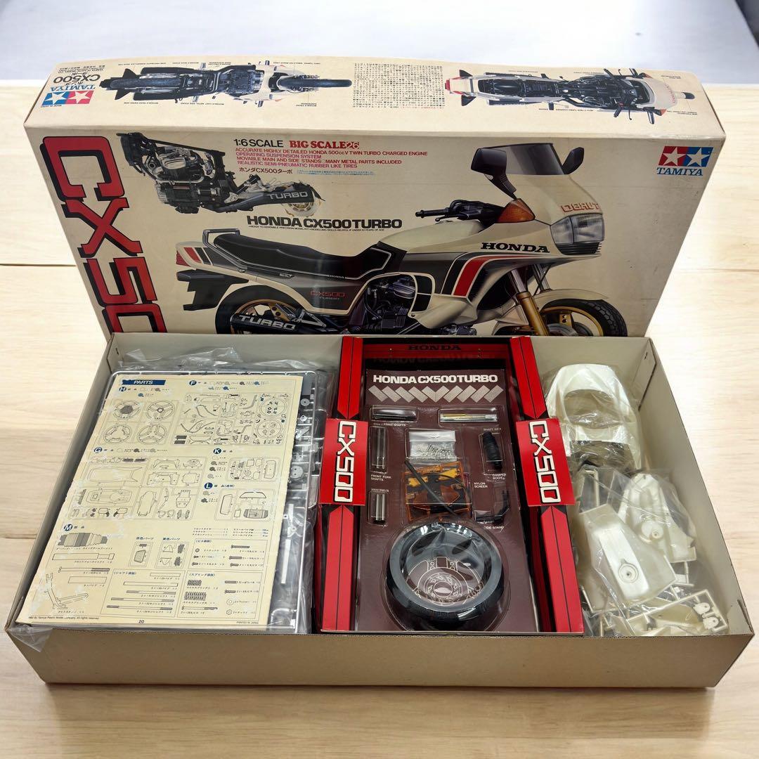 TAMIYA タミヤ HONDA CX500TUBO 1/6 プラモデル 未組立