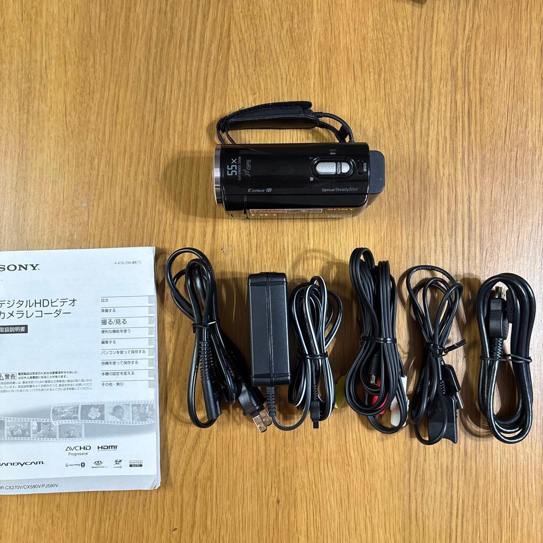 SONY HDR-CX270V ビデオカメラ本体