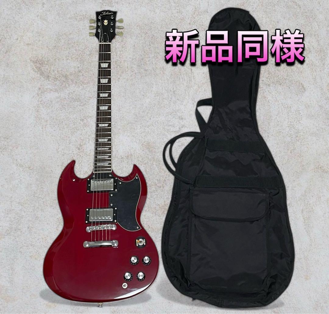 (新品同様) Tokai SG43 エレキギター cherry色