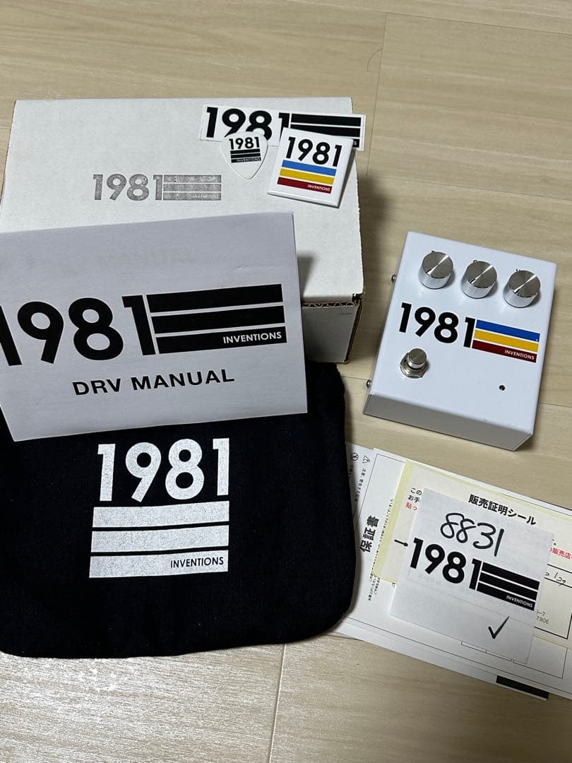 1981 Inventions DRV ギター エフェクター