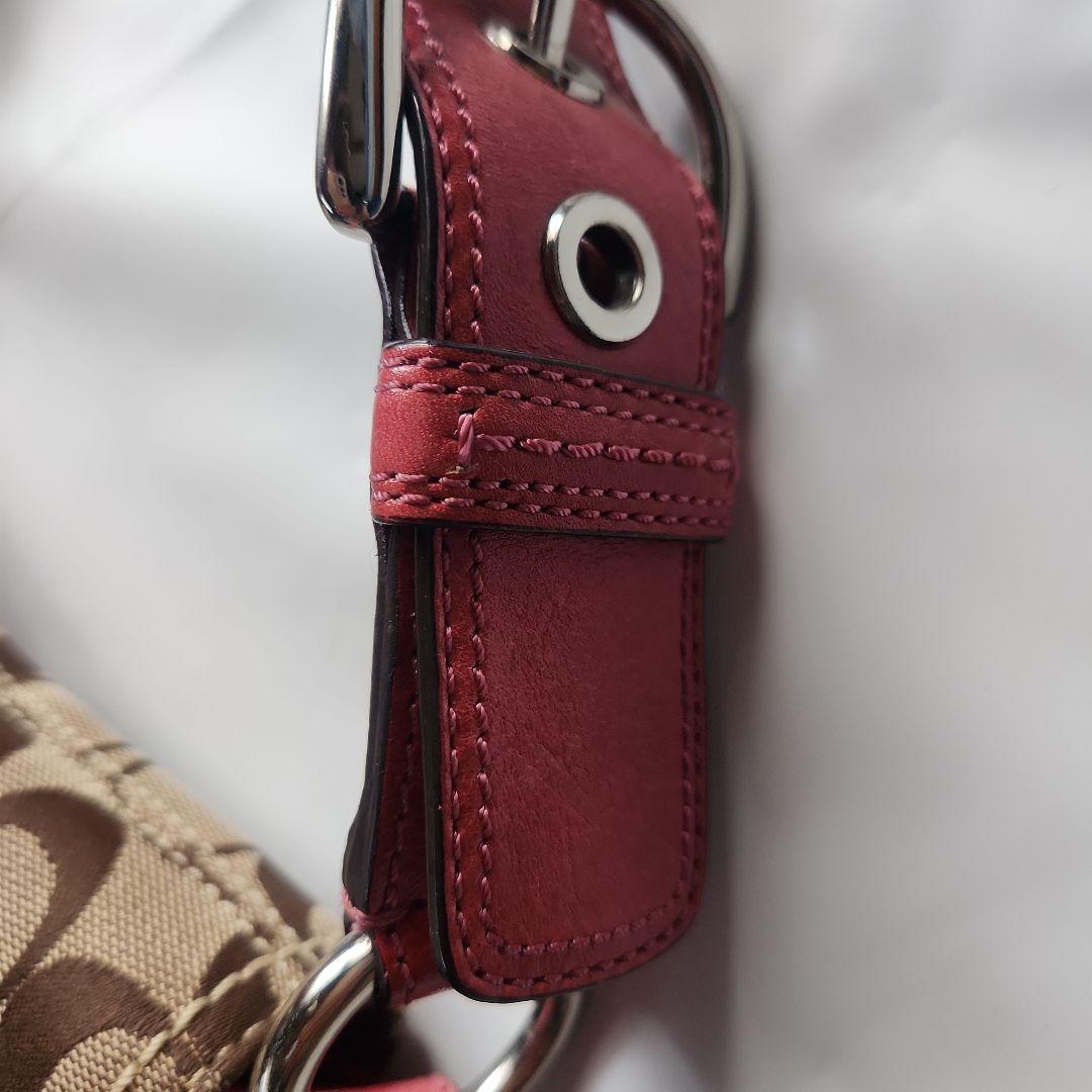 COACH フラップ ワンショルダー ソーホー ピンク系 肩掛け y2k