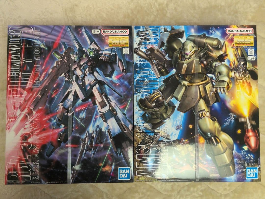 MGリゼル隊長機、MGギラドーガ　未組立新品