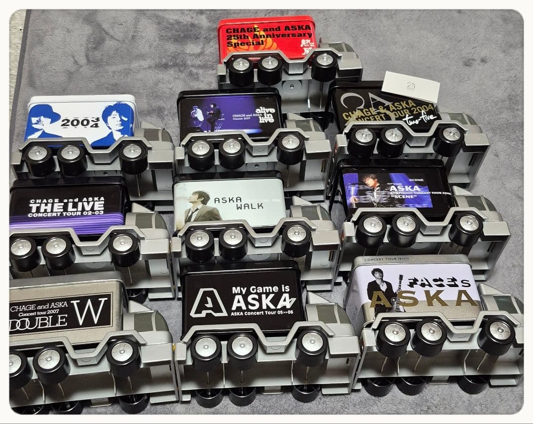 CHAGE and ASKA コンサートツアーグッズ 10セット ツアトラ缶