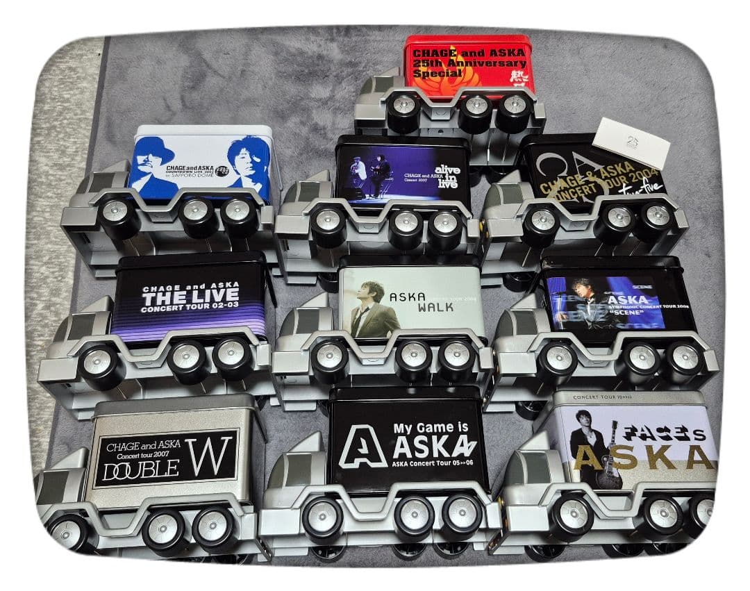 CHAGE and ASKA コンサートツアーグッズ 10セット ツアトラ缶