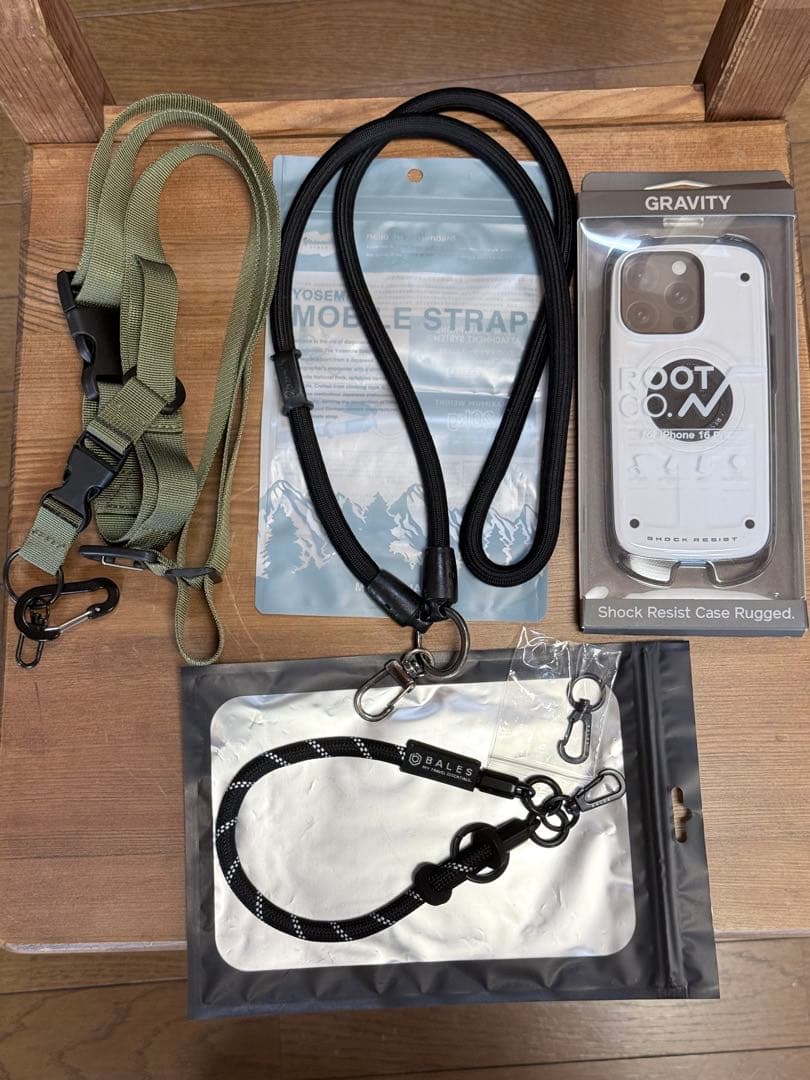 ルートコーケース　ヨセミテストラップなどまとめて