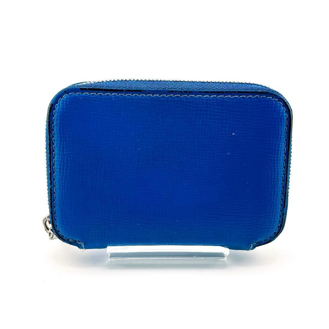【即購入OK・正規品】Valextra ブルー ジップウォレット レザー 財布★