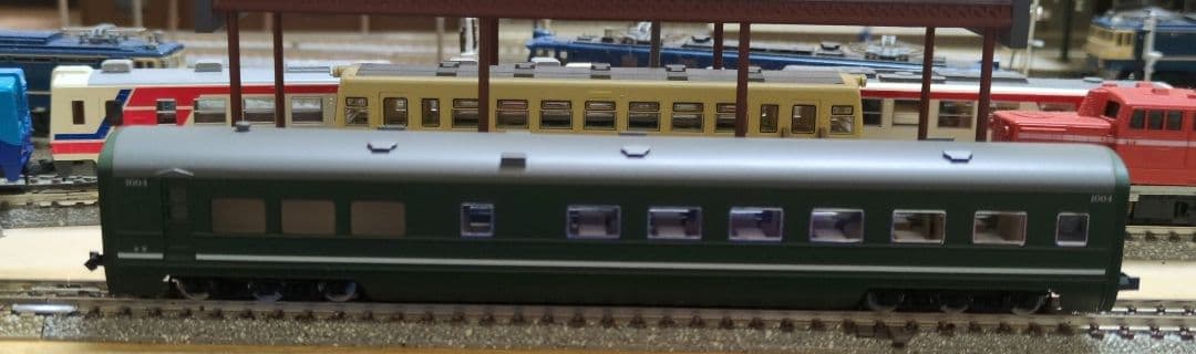 鉄道模型 満州鉄道 パシナ12 燈火管制改造 あじあ号 8両セット