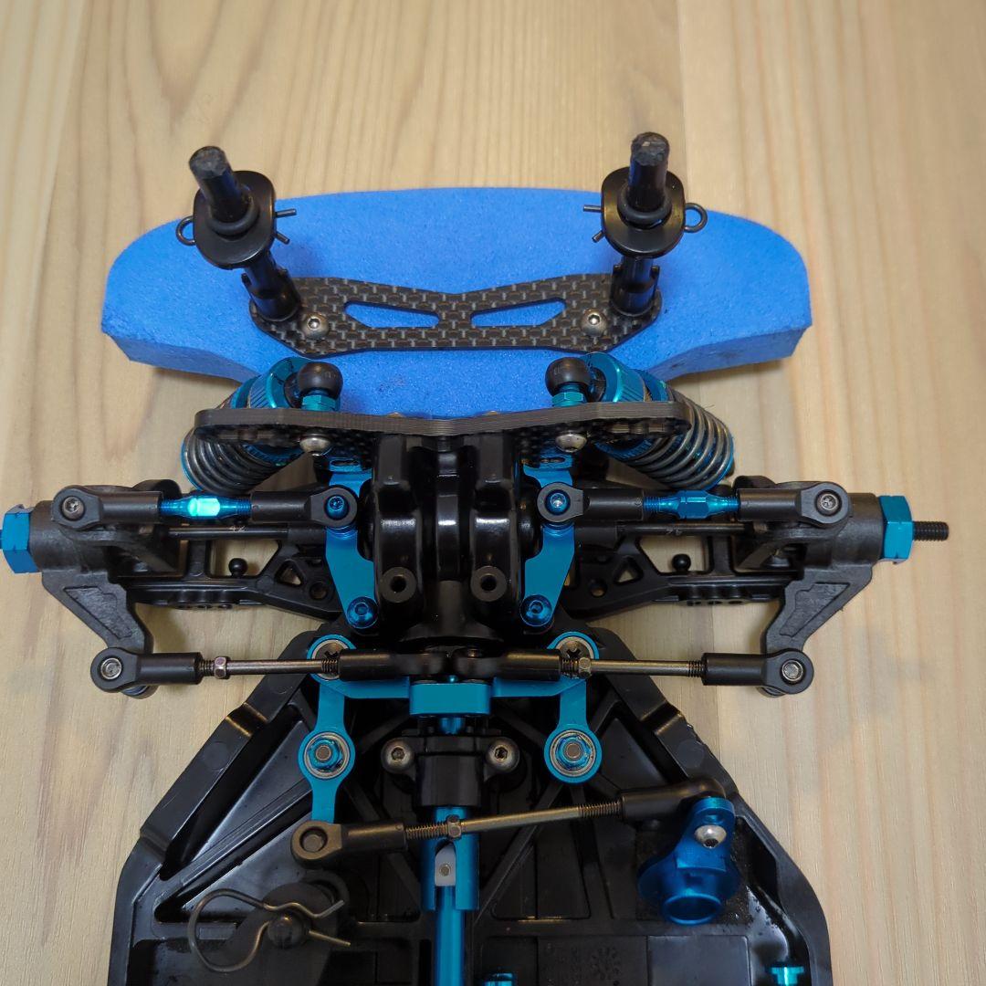 タミヤ　TT-02　タミチャレ仕様　オプション多数付き