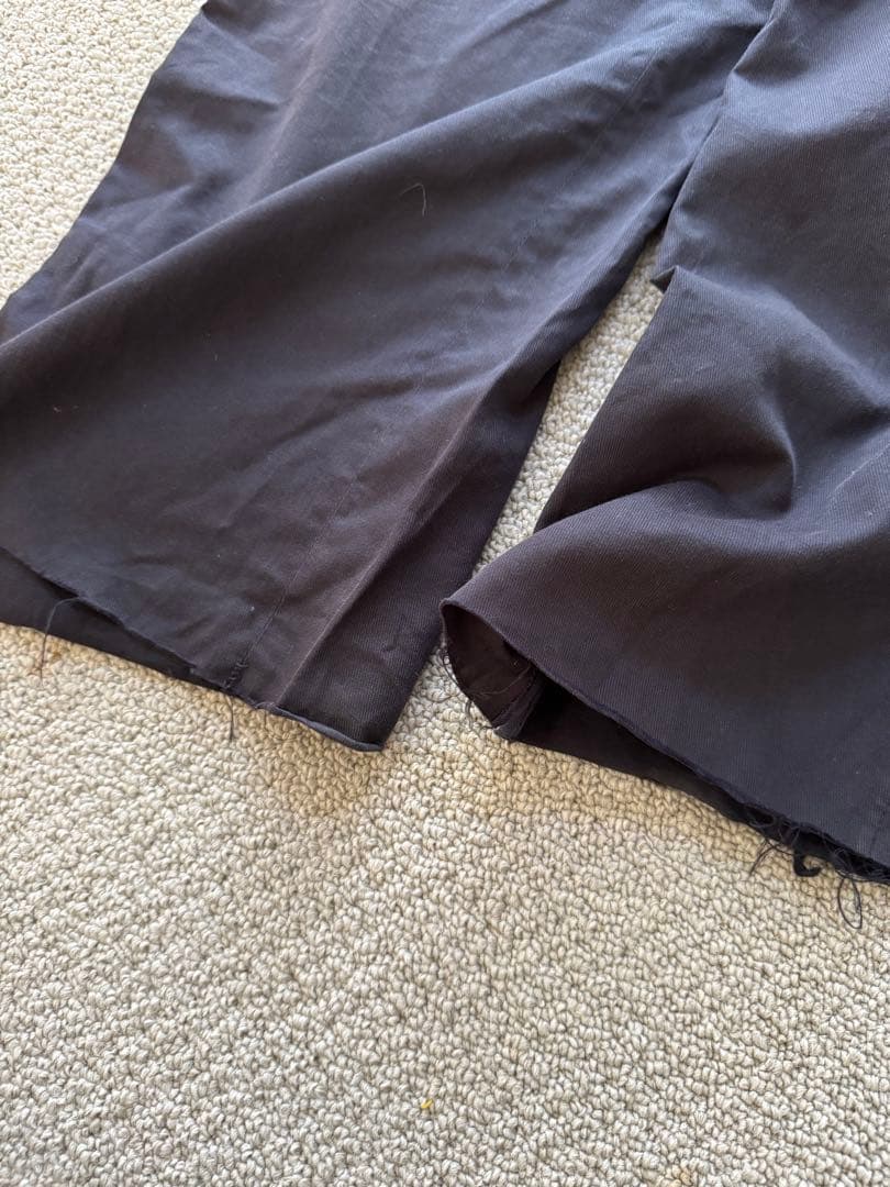 本人期　03SS Martin Margiela 墨黒　ナス紺　フェード