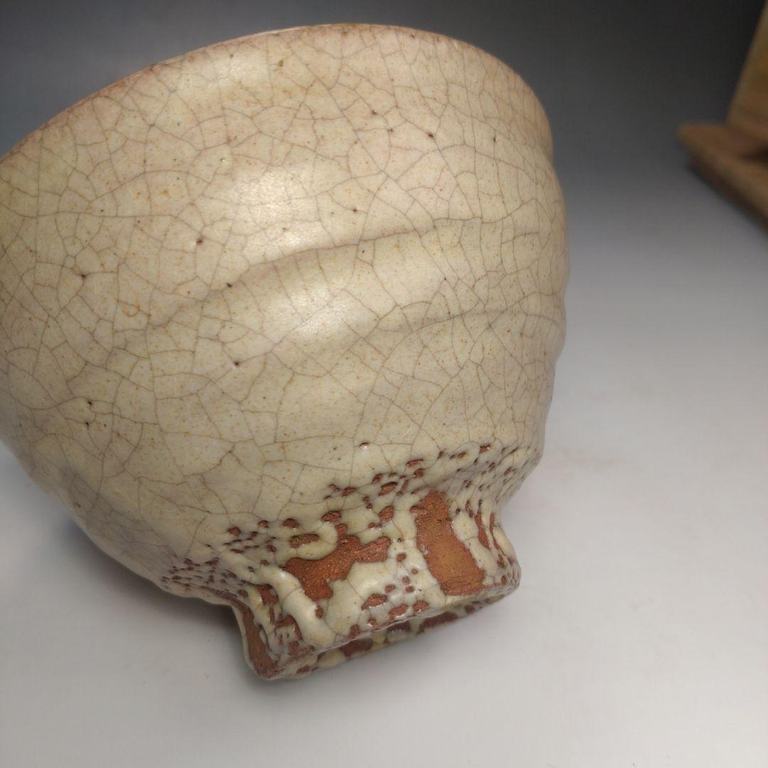 イ137 茶碗『松古窯　佐久間勝山』『井戸写茶碗　共箱』抹茶碗　茶道具