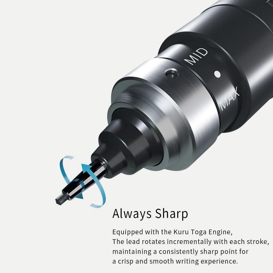 ⭐お買い得　シャー ペン クルト ガ ダイブ 0.5ｍｍ オーロラパープル