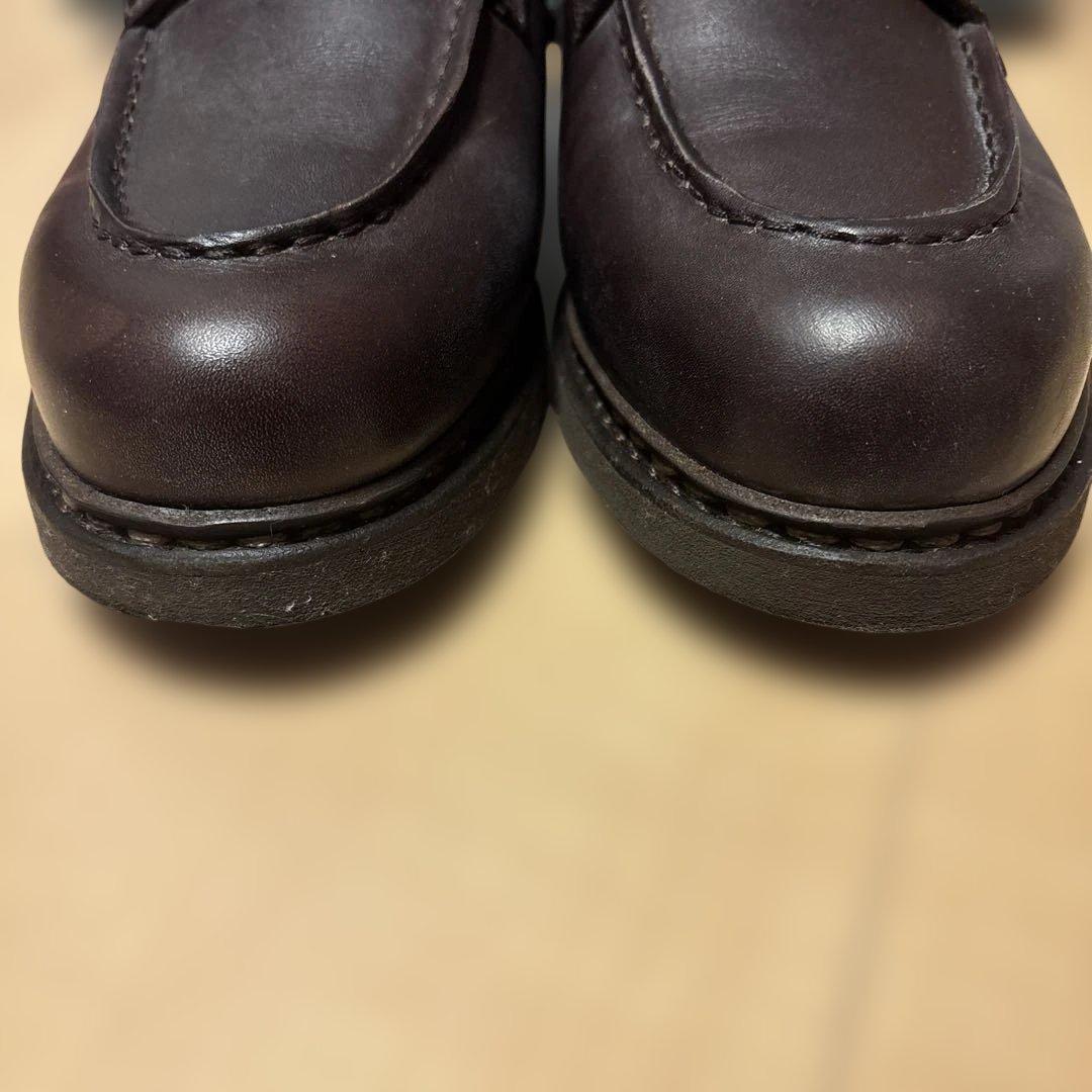 【極美品】パラブーツ　シャンボード　カフェ　7.5サイズ