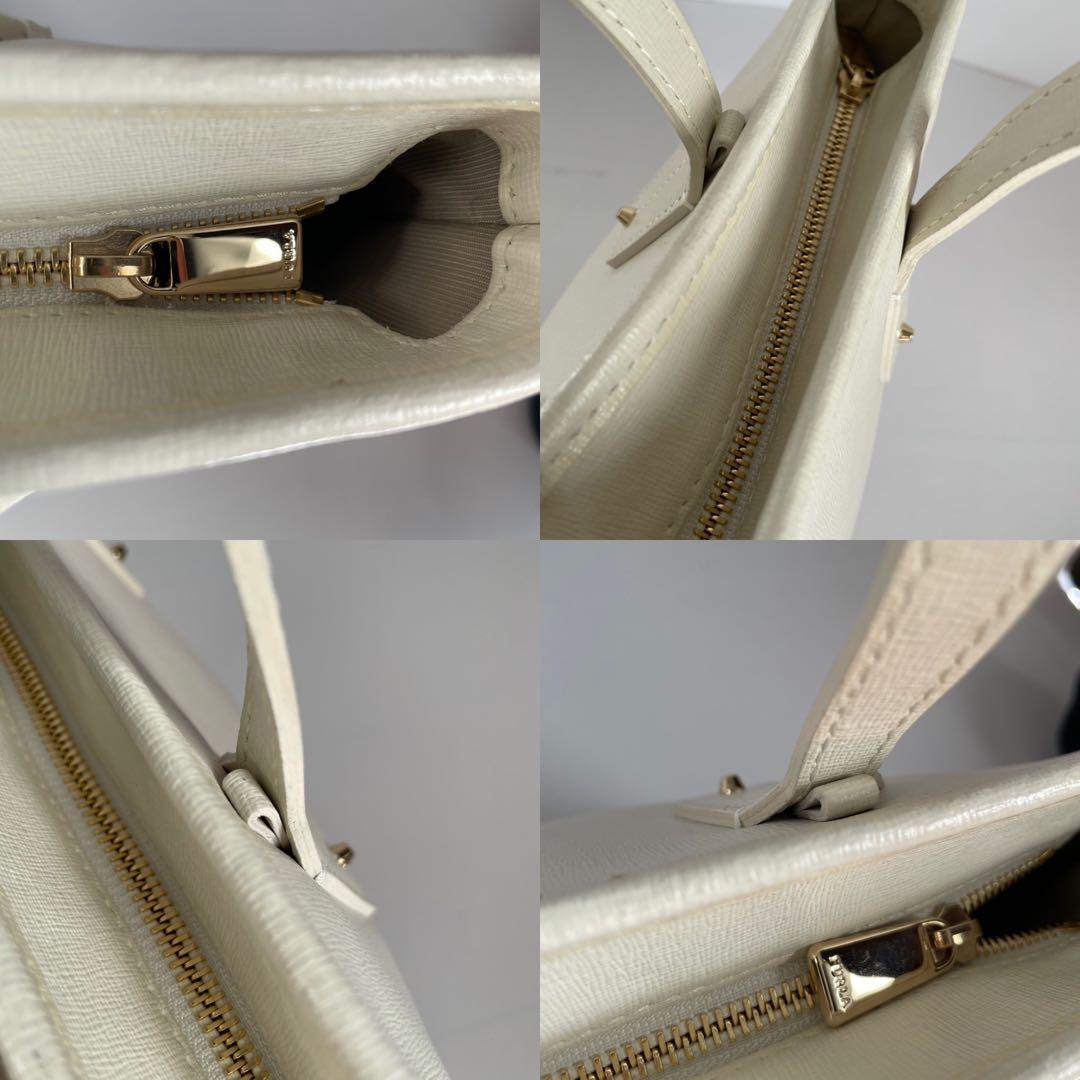 未使用保管品✨　FURLA ショルダーバッグ　2way 白　レザー