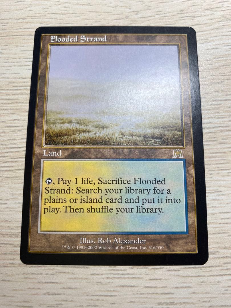 《溢れかえる岸辺/Flooded Strand》初版[ONS]英語版