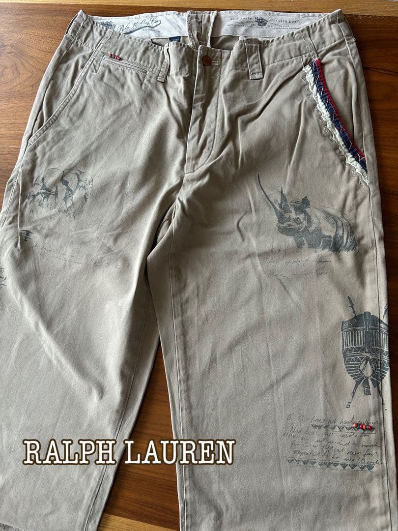 POLO RALPH LAUREN＊ビーズ・サファリチノパン