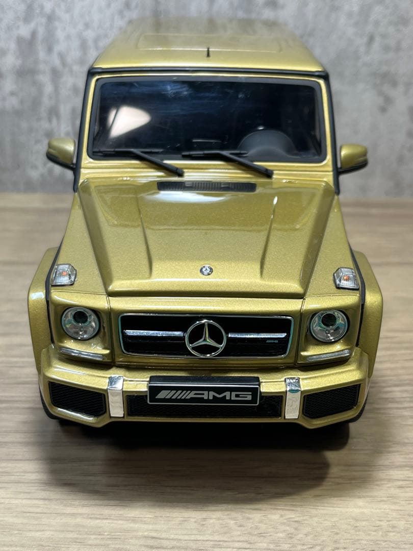 GTスピリット 1/18 メルセデス ベンツ AMG G 63 パール ゴールド