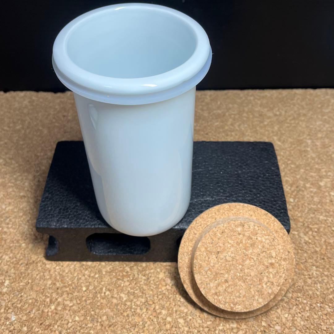 未使用】有田焼.華山萬右衛門窯 染錦枝花酒器/陶器製花枝保冷サーバーセット