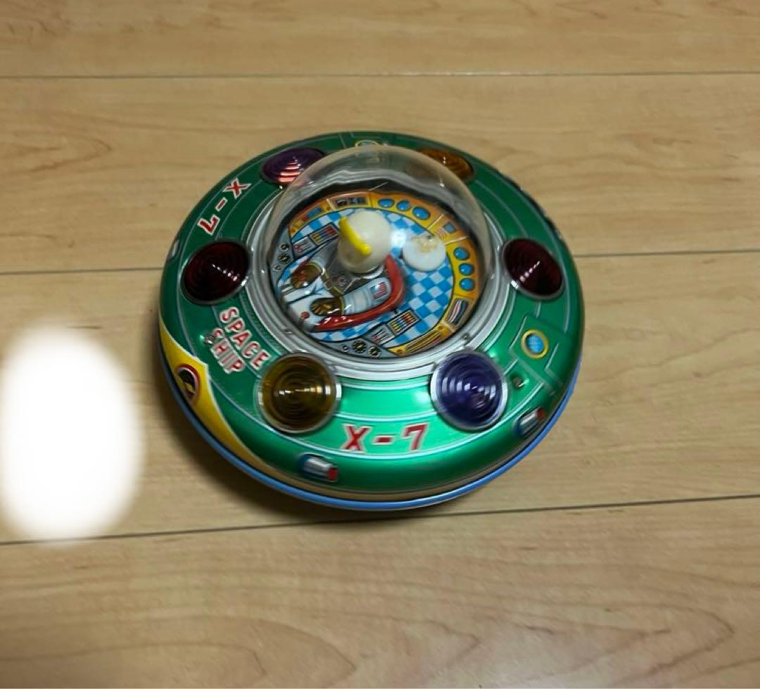 ブリキおもちゃ（スペースシップ X-7 ）