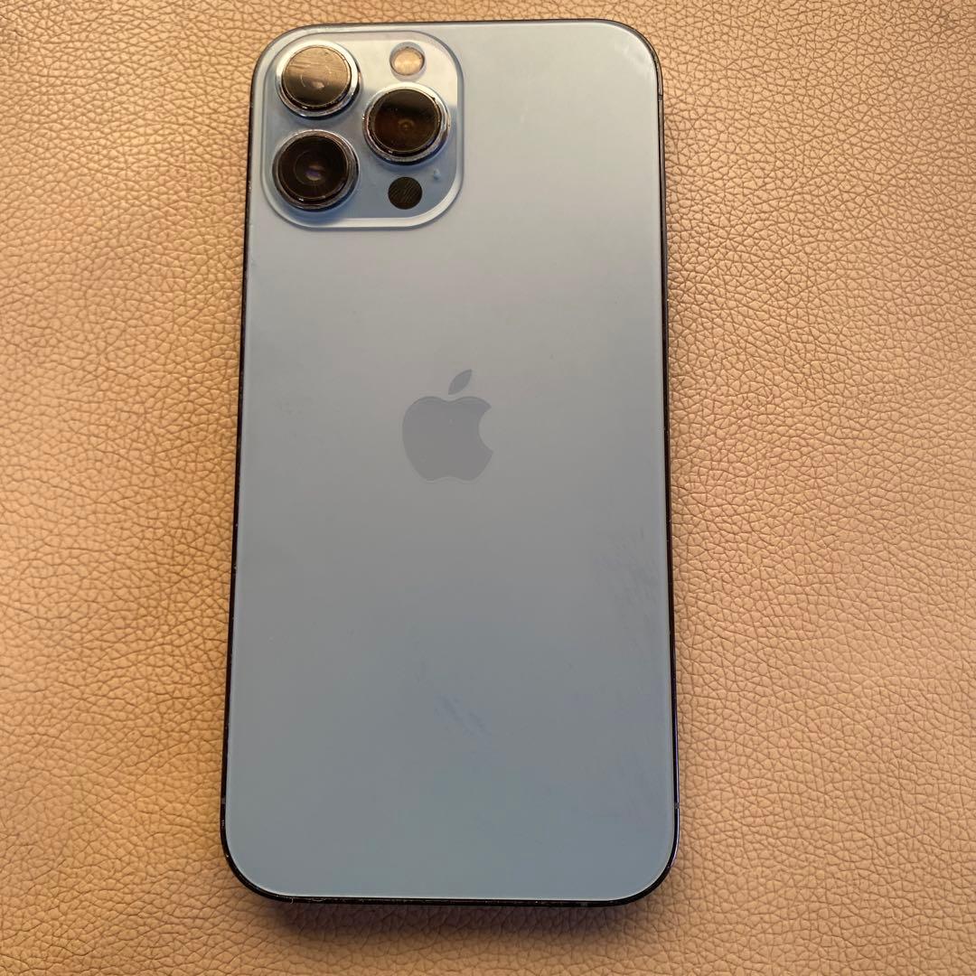 Apple iPhone 13 pro max 美しい品 ブルー 本体