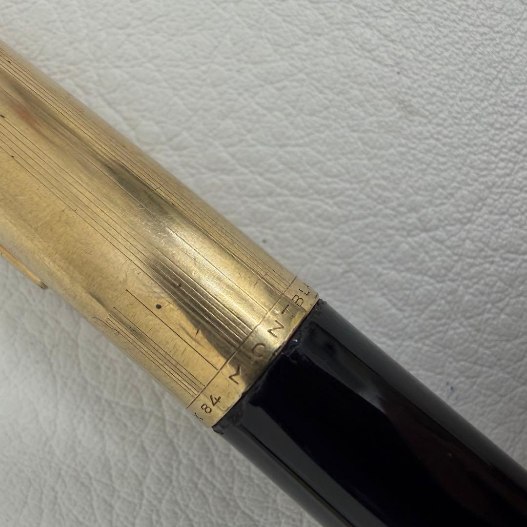 P18【万年筆】MONTBLANC モンブラン ゴールド　84