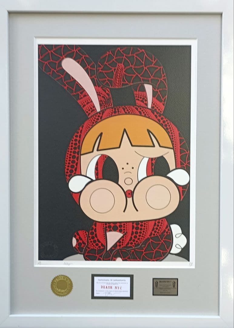 DEATH NYC YB86 サイン、ナンバー、COAあり