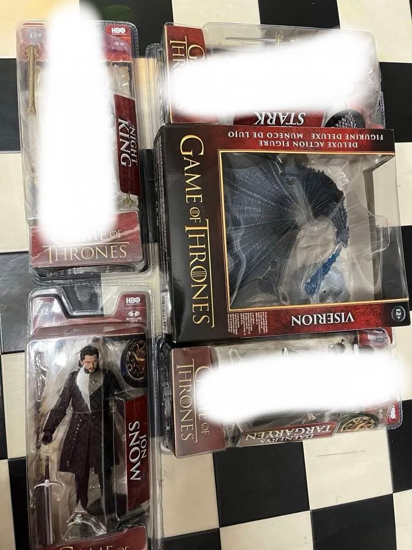 希少美品　ゲームオブスローンズ　5体セット　ビセリオン　デナーリス　等　ドラゴン