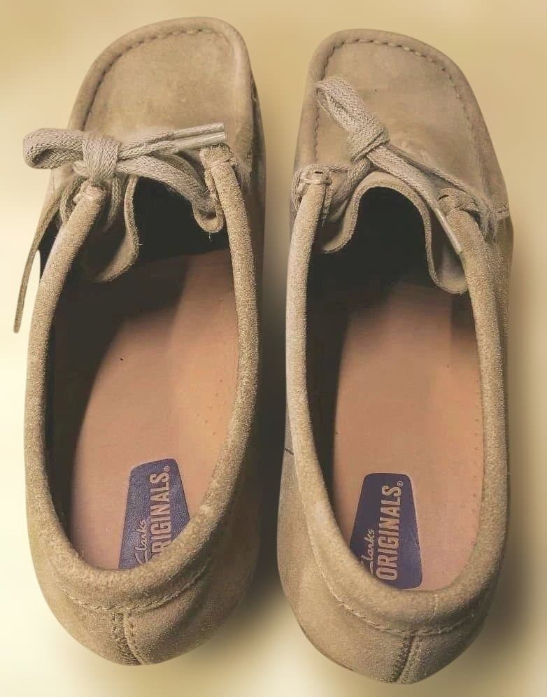 クラークス☆Clarksワラビーブーツモカシン　26.5ⅽⅿ