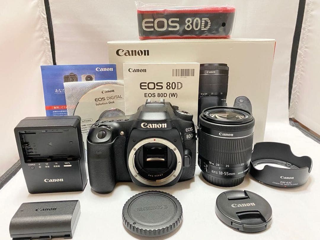 Canon EOS 80D EF-S 18-55mm IS STM レンズキット