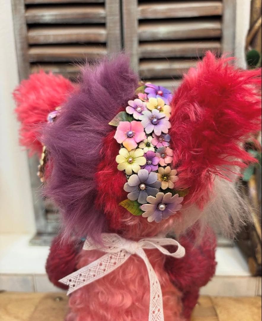 国内作家様作　ハンドメイド　テディベア　ぬいぐるみ　レッサーパンダ　アートドール