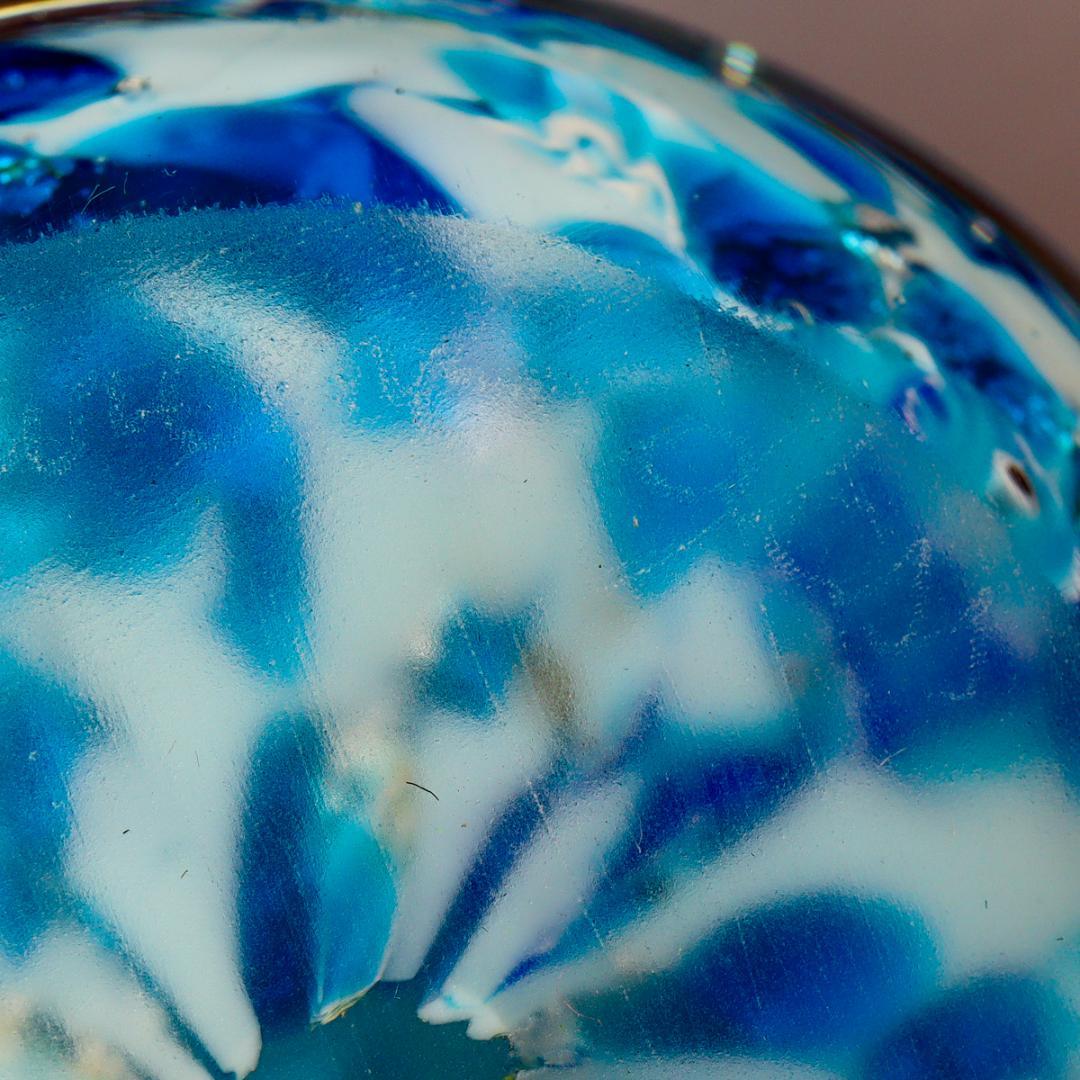 Murano Glass ミルフィオリ ペーパーウエイト 硝子細工